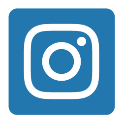 Instagram icon in blue